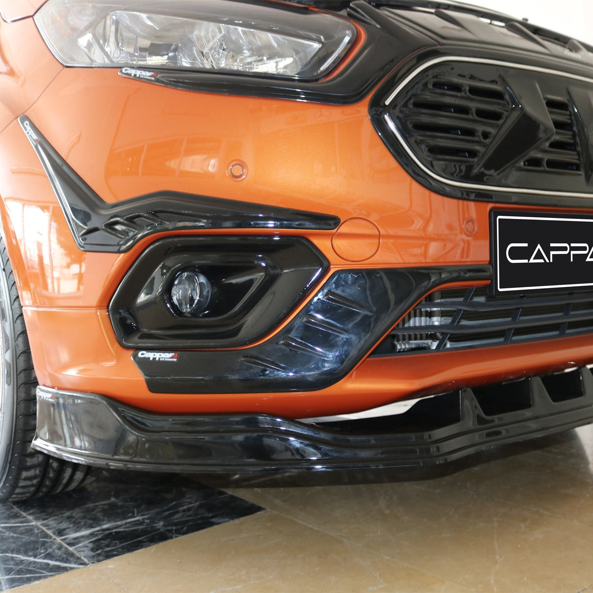 Ford Transit / Tourneo Courier 1 2018-2023 ile Uyumlu Sis Farı Çerçevesi 6 Adet