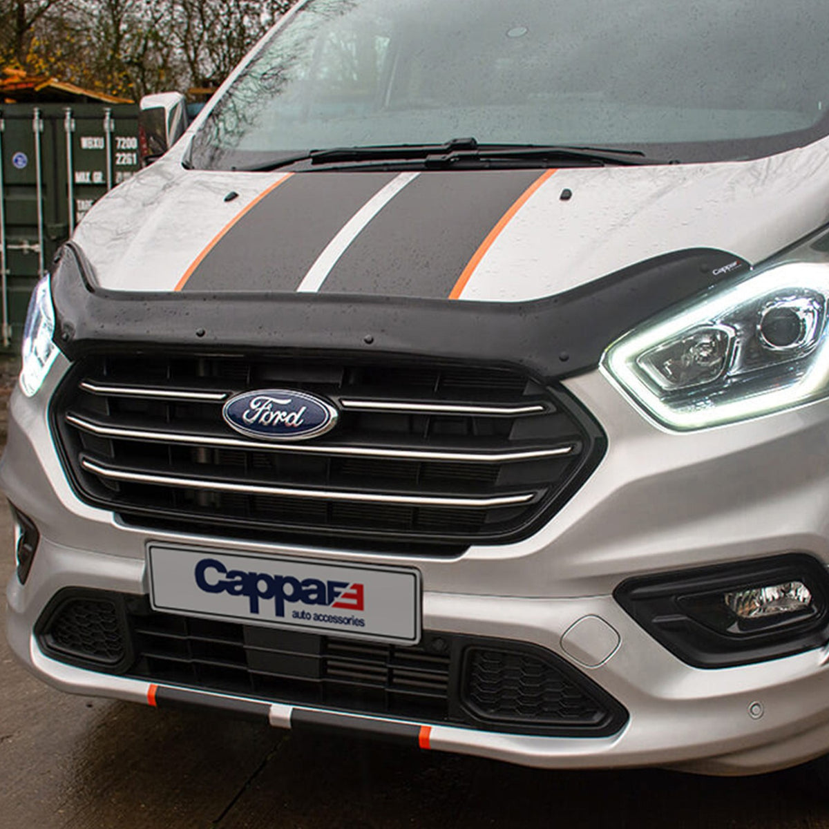 Ford Transit / Tourneo Custom 1 2018-2023 ile Uyumlu Kaput Rüzgarlığı 3mm