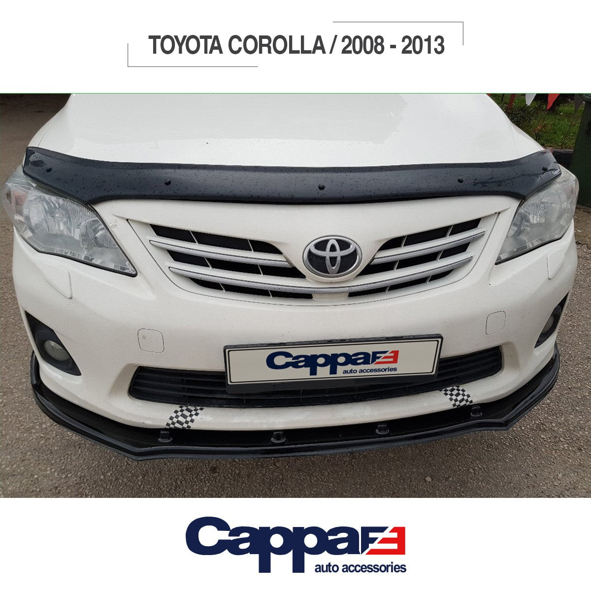 Toyota Corolla 10 2006-2013 kaput rüzgarlığı 3 mm – 5