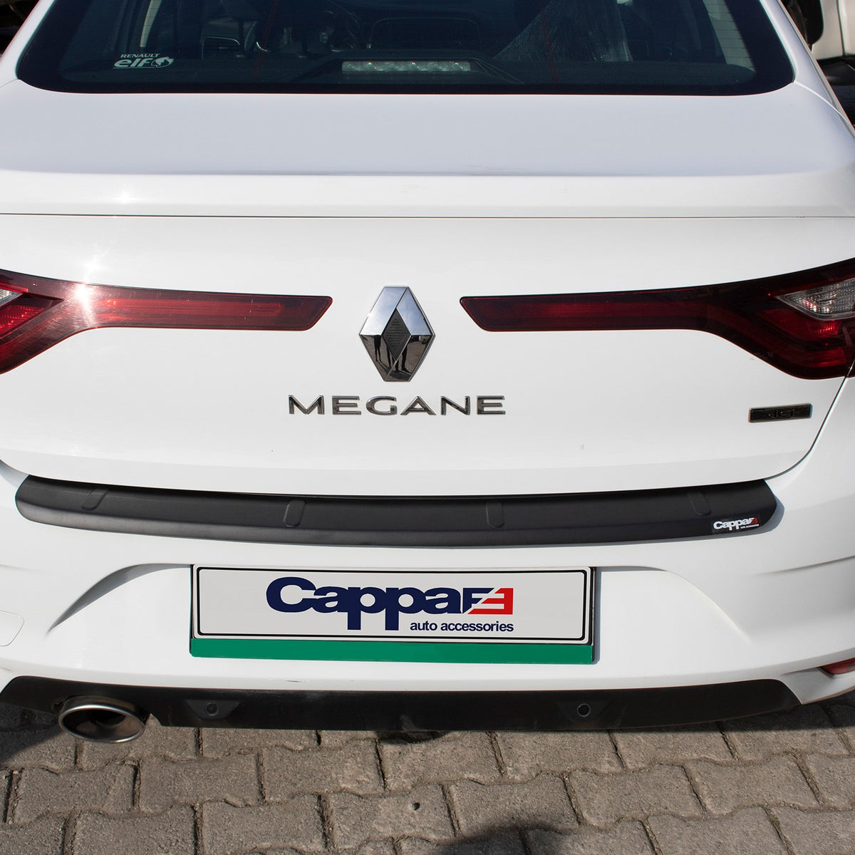Renault Megane 4 2016-2024 ile Uyumlu Arka Tampon Eşiği Mat