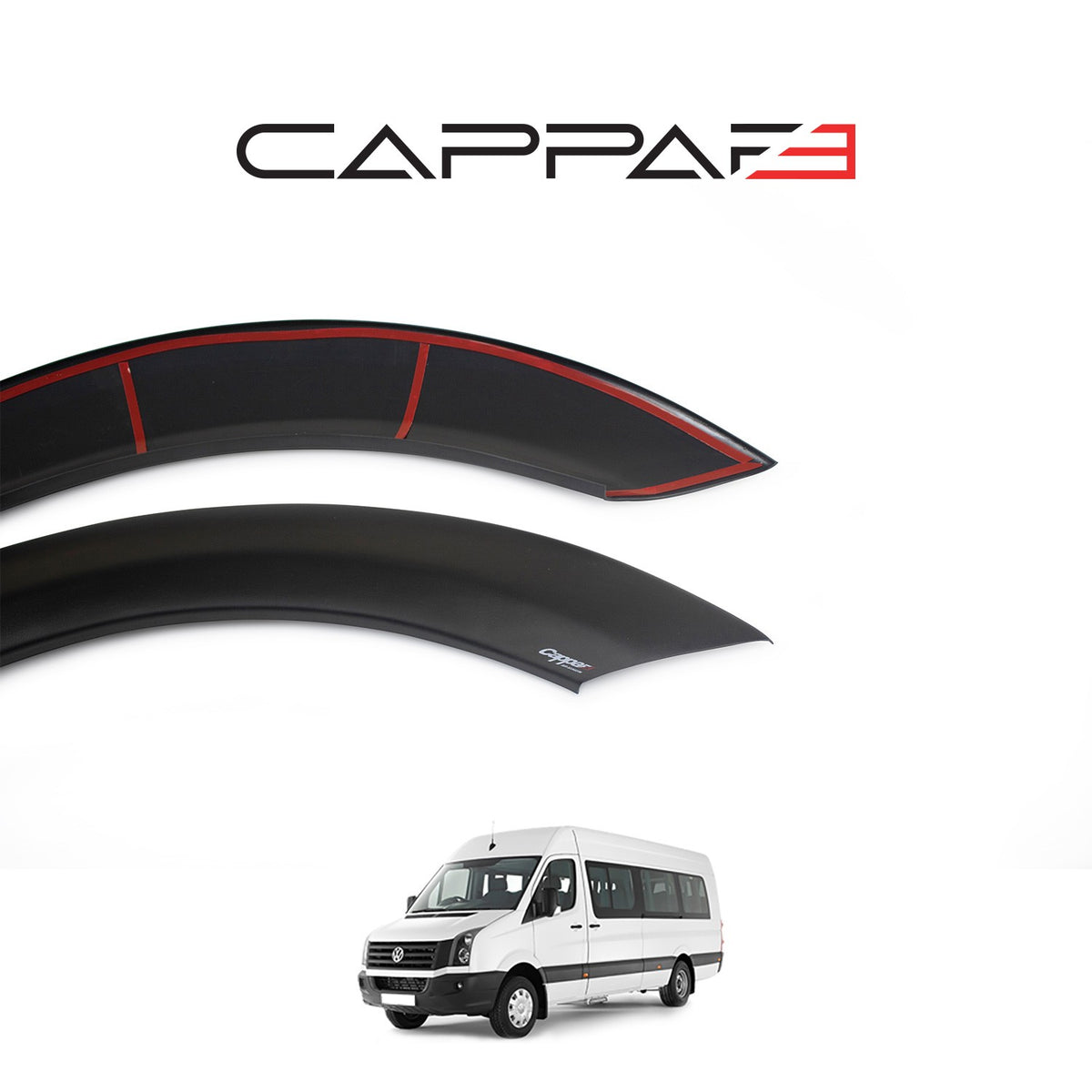Volkswagen Crafter 1 2011-2017 ile Uyumlu Çamurluk Dodik 4 Adet