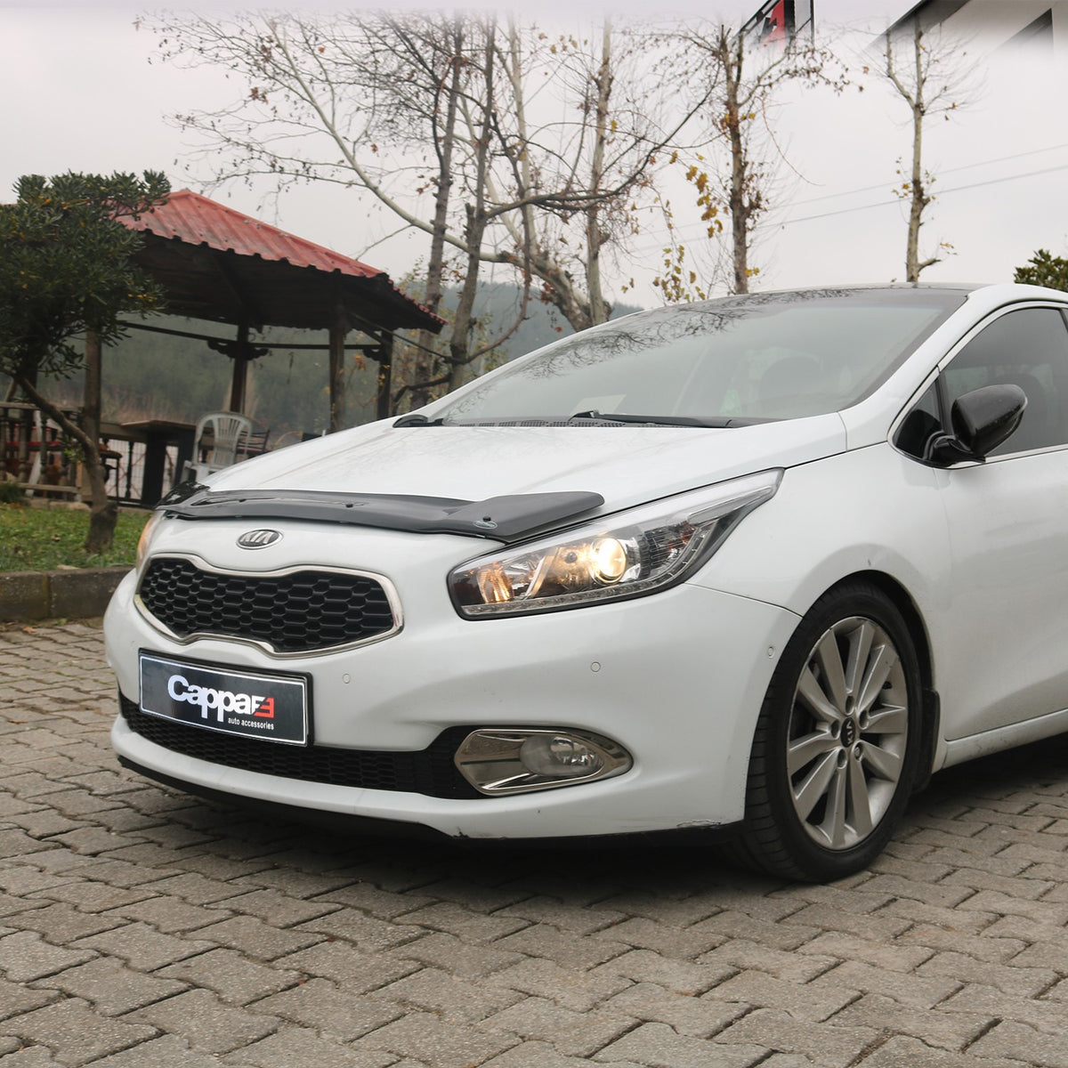 Kia Ceed 2 2012-2018 ile Uyumlu Kaput Rüzgarlığı 3mm