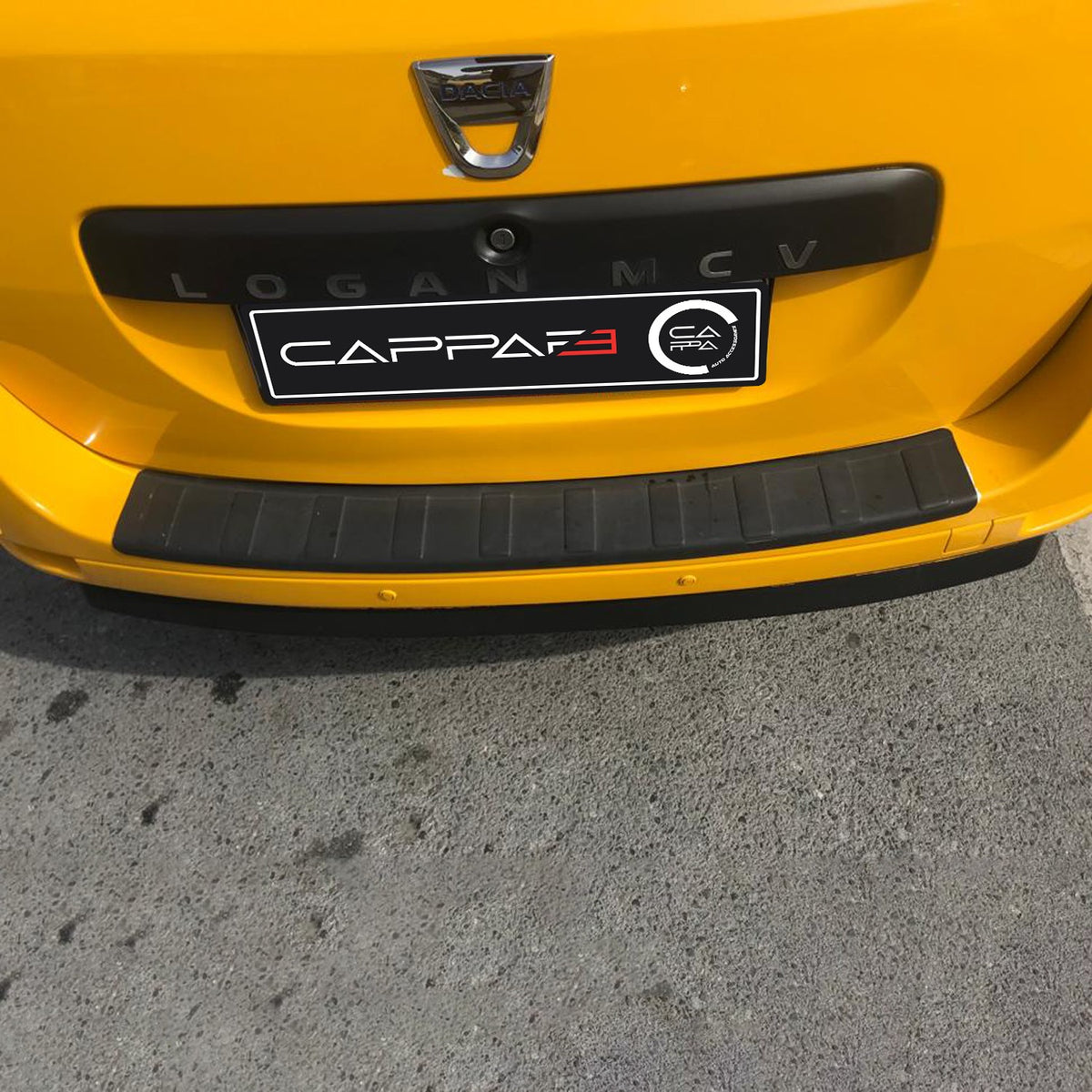 Dacia Logan MCV 2 2013-2020 ile Uyumlu Arka Tampon Eşiği Mat