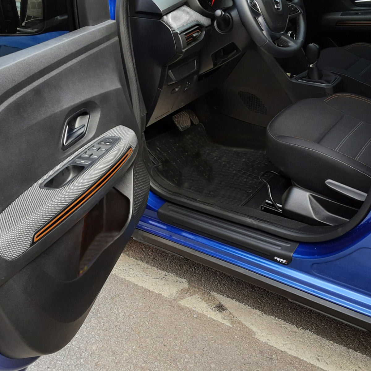 Dacia Sandero 3 2021-2026 ile Uyumlu Kapı Eşiği 4 Adet