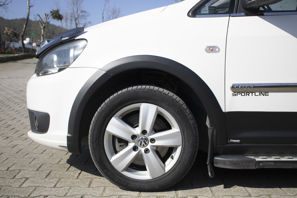 Volkswagen Caddy 3 2010-2015 ile Uyumlu Kapı ve Çamurluk Dodik Seti Kısa Şase Sol Sürgü 12 Adet