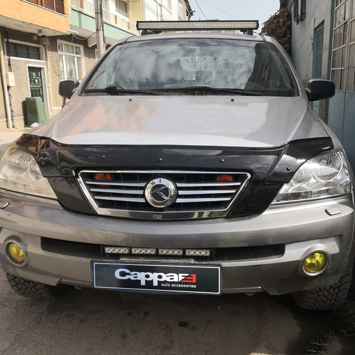 Kia Sorento 1 2002-2009 ile Uyumlu Kaput Rüzgarlığı 2 Adet
