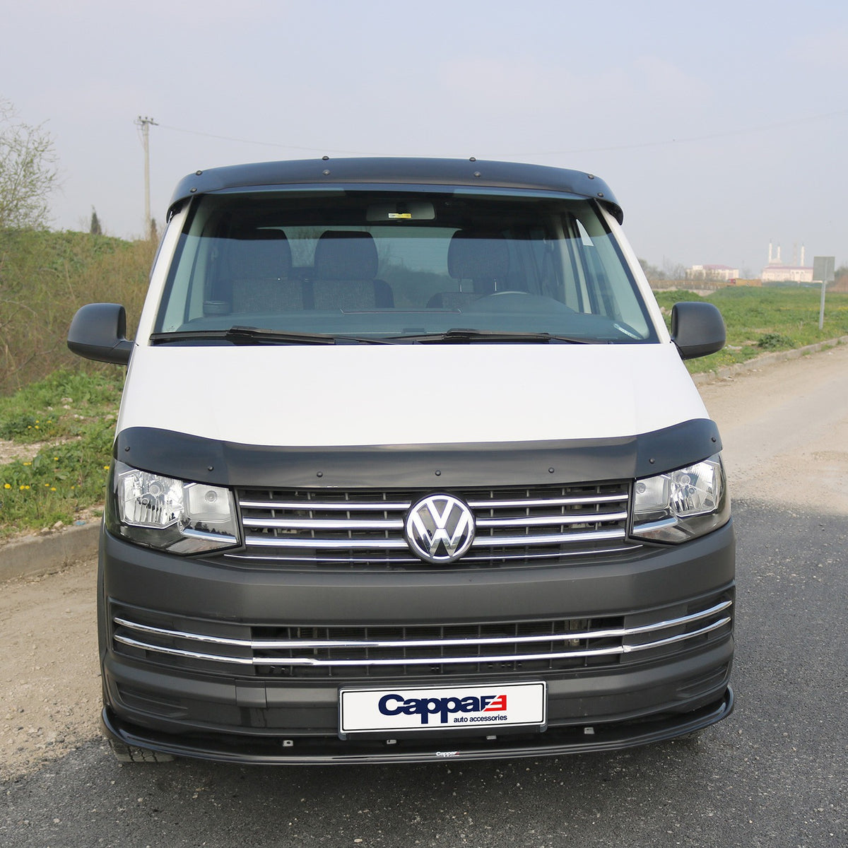 Volkswagen Transporter T6 2015-2024 ile Uyumlu Ön Cam Güneşliği