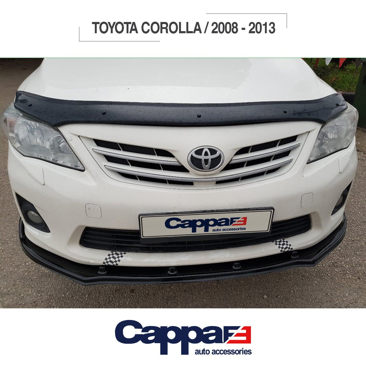 Toyota Camry 2000 ile Uyumlu Kaput Rüzgarlığı 3mm