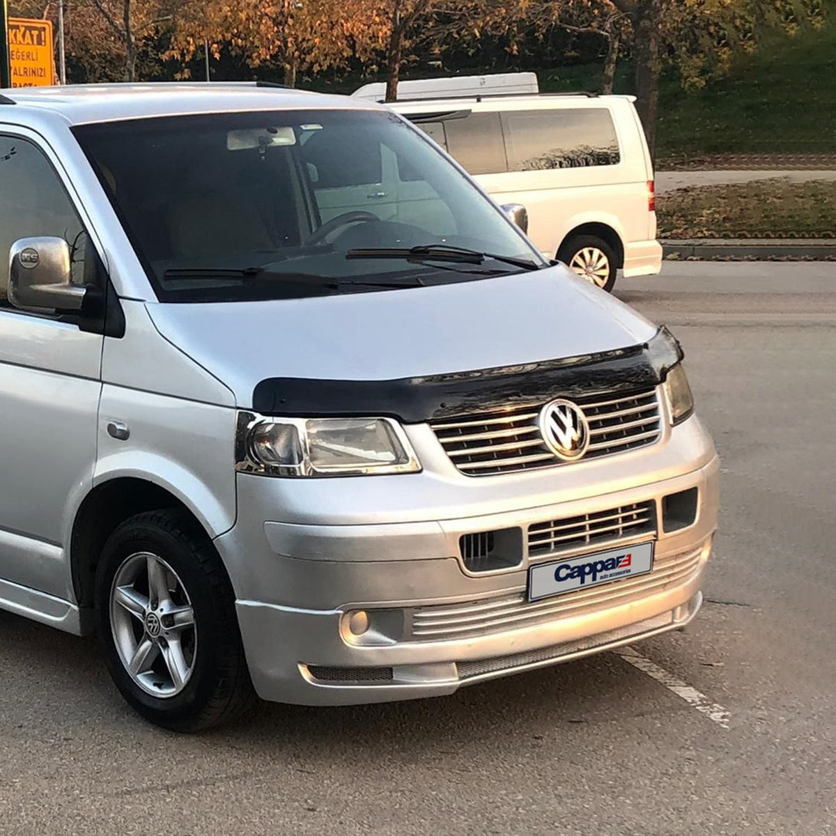 Volkswagen Transporter T5 2009-2015 ile Uyumlu Kaput Rüzgarlığı Yapıştırmalı Mat