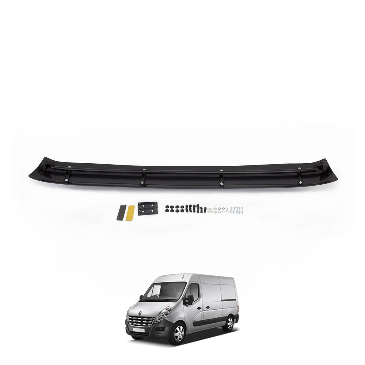 Renault Master 3 2013-2019 ile Uyumlu Ön Cam Güneşliği