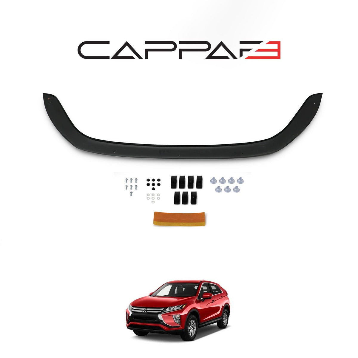 Mitsubishi L200 4 2005-2015 ile Uyumlu Ön Tampon Lip Mat 2 Adet