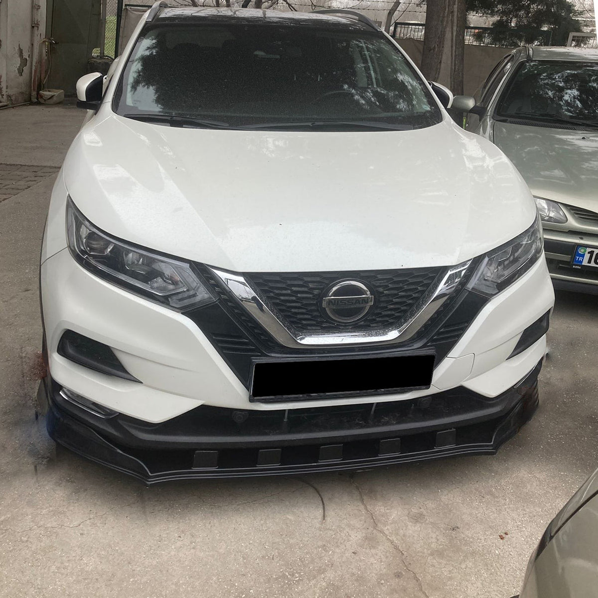 Nissan Qashqai 2 2014-2017 ile Uyumlu Ön Tampon Lip