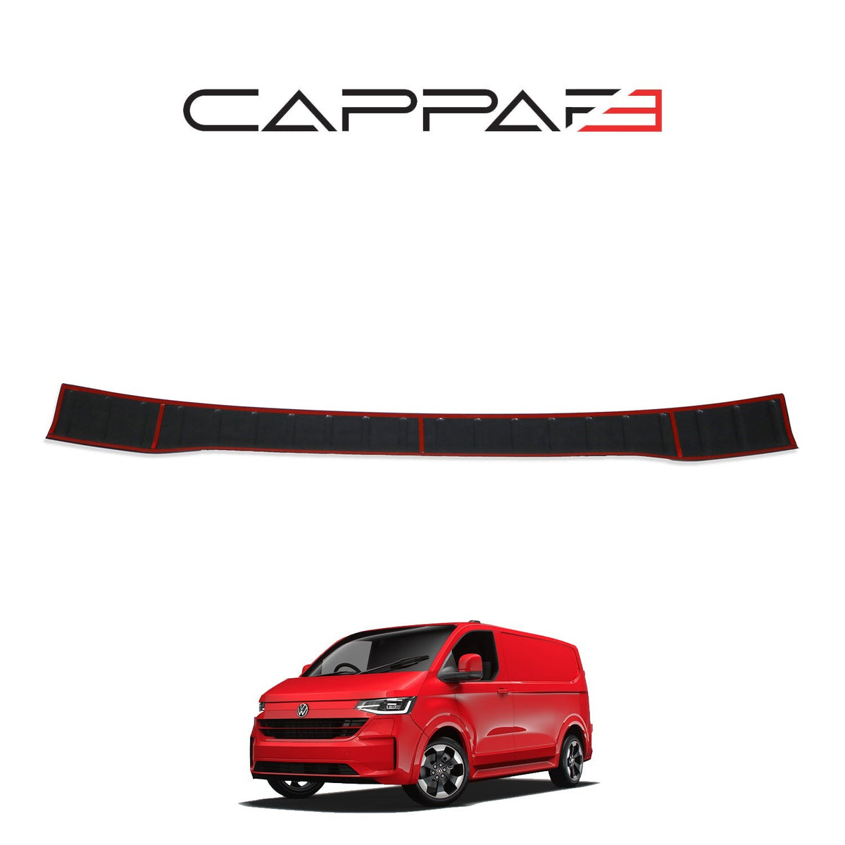 Volkswagen Multivan T7 2021-2026 mat arka tampon eşiği – 10