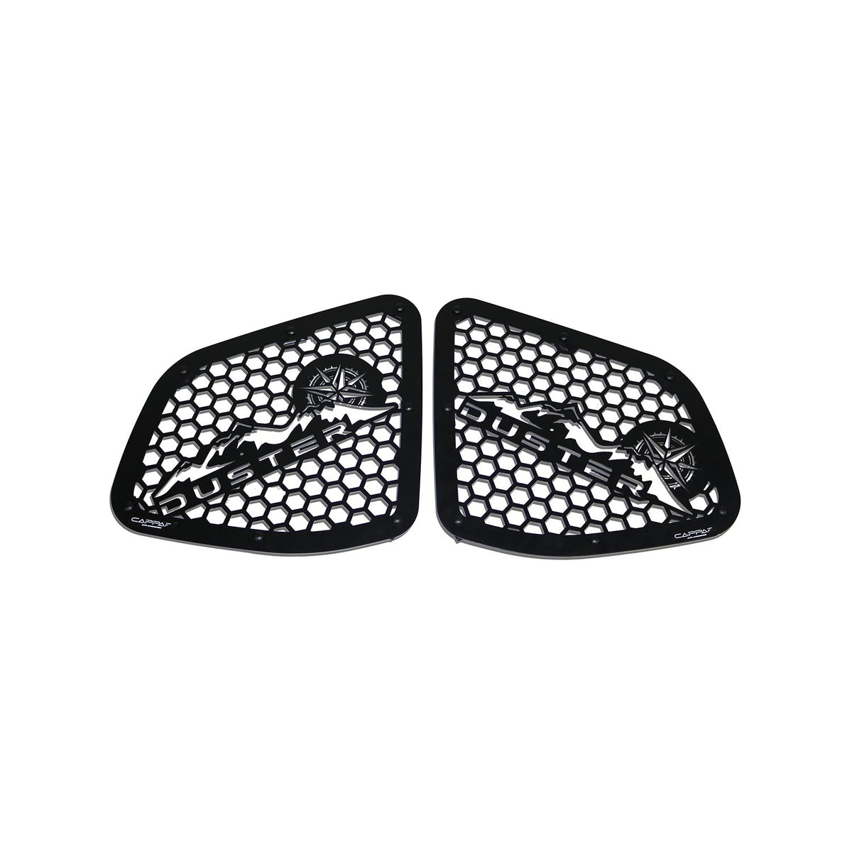 Renault / Dacia Duster 3 2024-2026 ile Uyumlu Kelebek Camı Lazer Kesim Metal 2 Adet