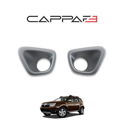 Dacia Duster 1 2010-2017 gri mat sis farı çerçevesi 2 parçalı set – 10