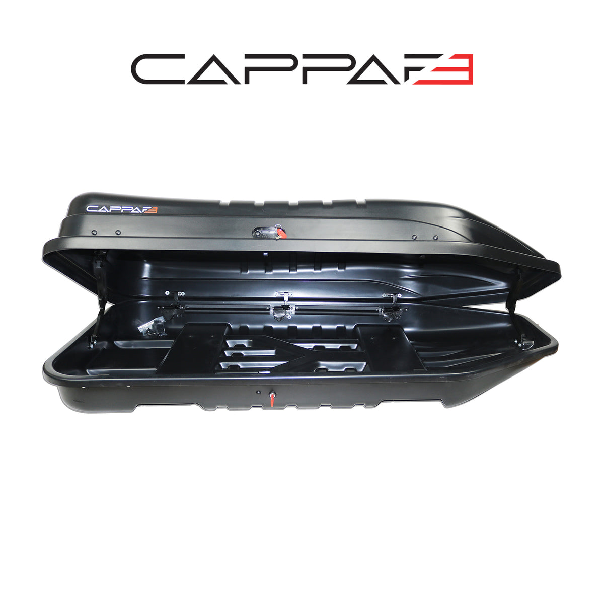 Universal Capbox Araç Üzeri Port Bagaj Bavul 450 Litre Çift Açılır Mat