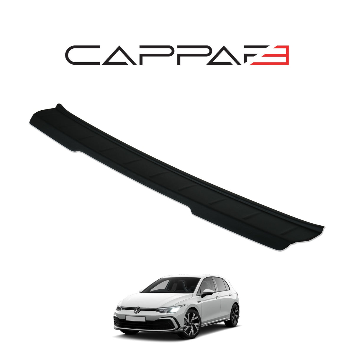 Volkswagen Golf 8 2021-2026 mat arka tampon eşiği – 3