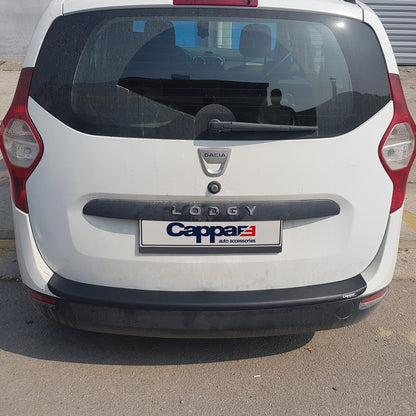 Dacia Lodgy 2012-2022 ile Uyumlu Arka Tampon Eşiği Mat