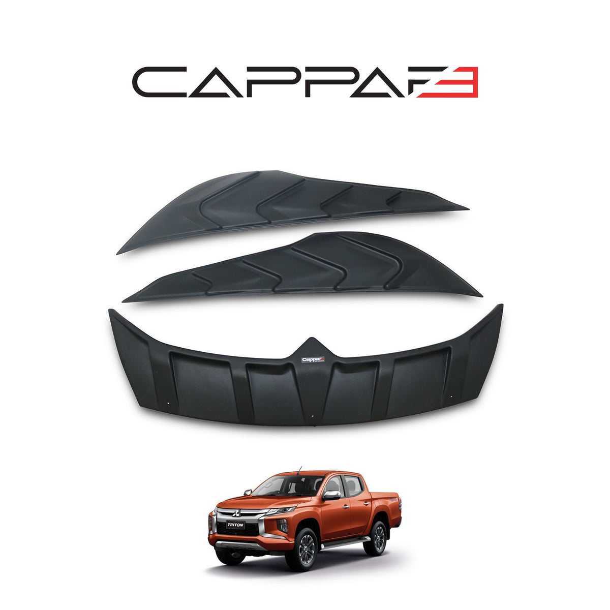 Mitsubishi L200 5 2019-2023 ile Uyumlu Dragon Pack 3 Adet