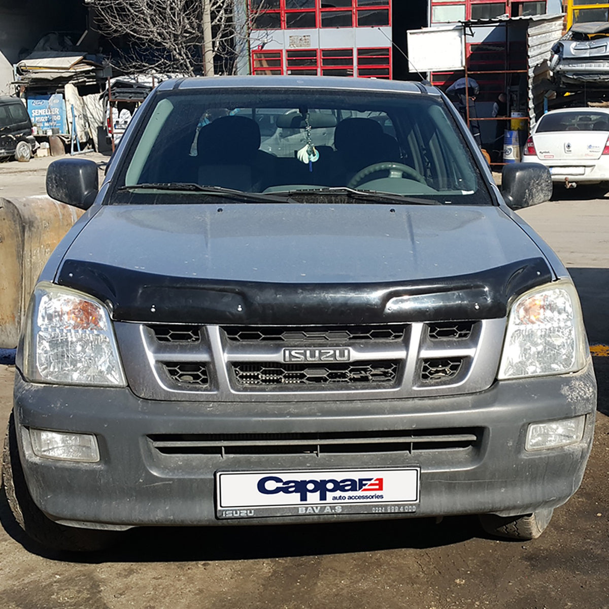 Isuzu D-Max 1 2007-2011 kaput rüzgarlığı 3 mm – 5