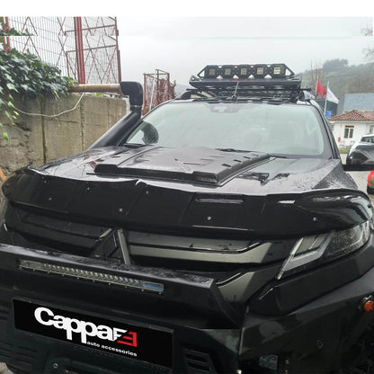 Mitsubishi L200 5 2019-2023 ile Uyumlu Kaput Rüzgarlığı Yarasa
