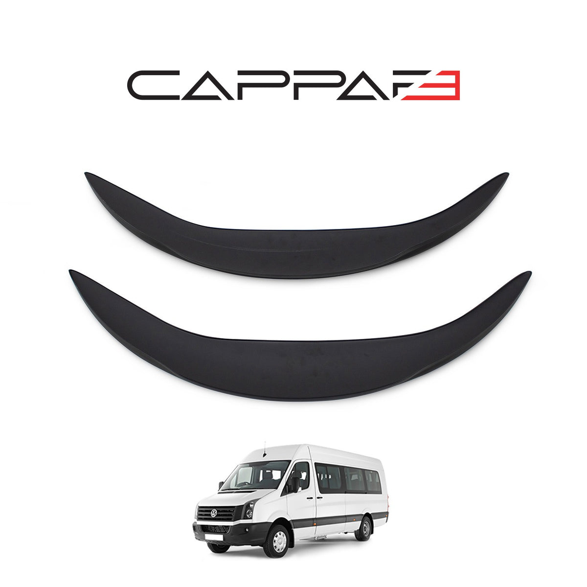 Volkswagen Crafter 1 2011-2017 ile Uyumlu Teker Üstü Kaplama 2 Adet