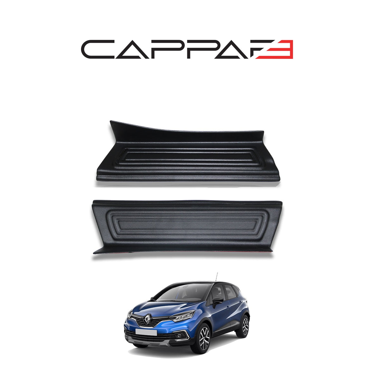 Renault Captur 1 2013-2019 ile Uyumlu Kapı Eşiği 4 Adet