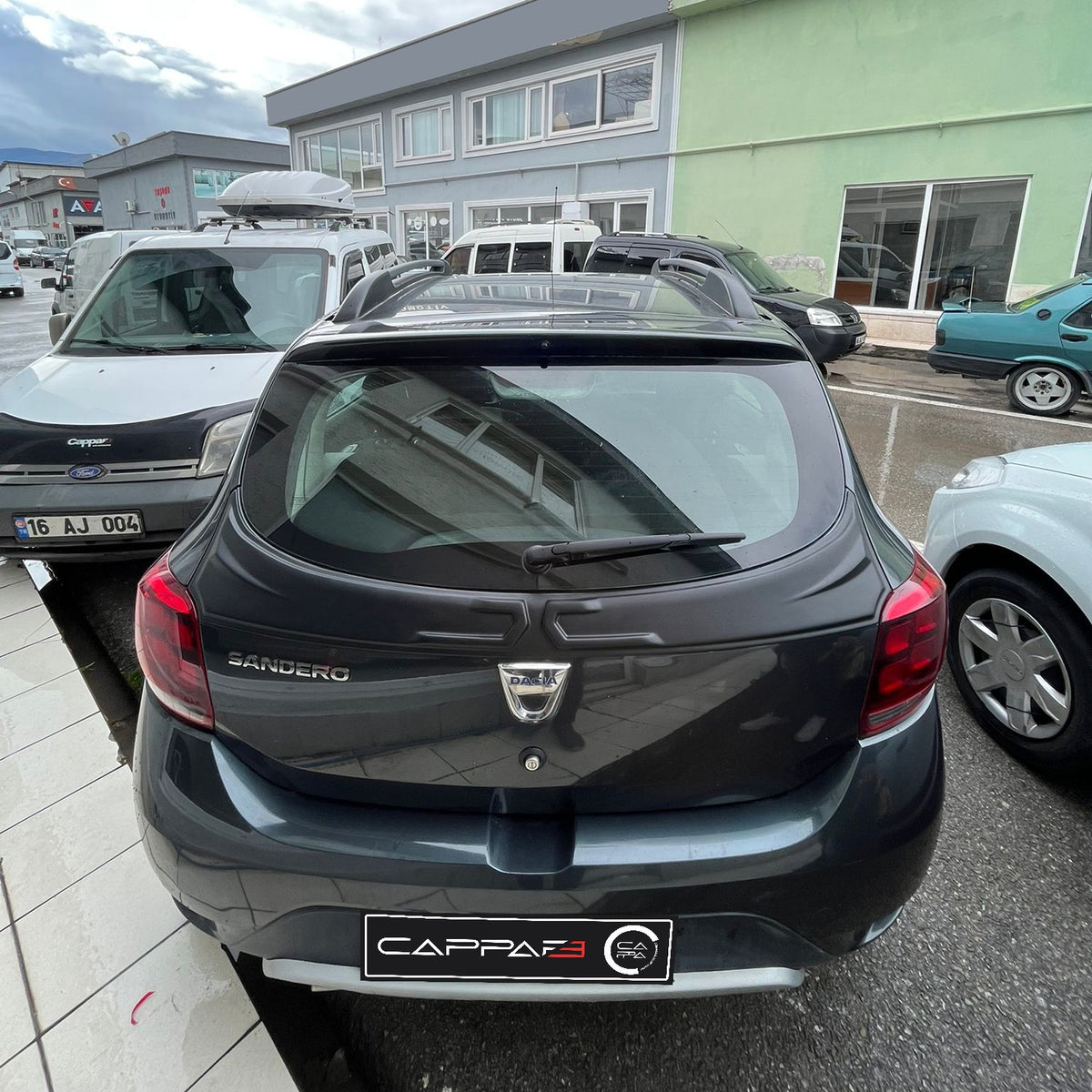 Dacia Sandero 2 2012-2020 ile Uyumlu Bagaj Kapağı Dodik