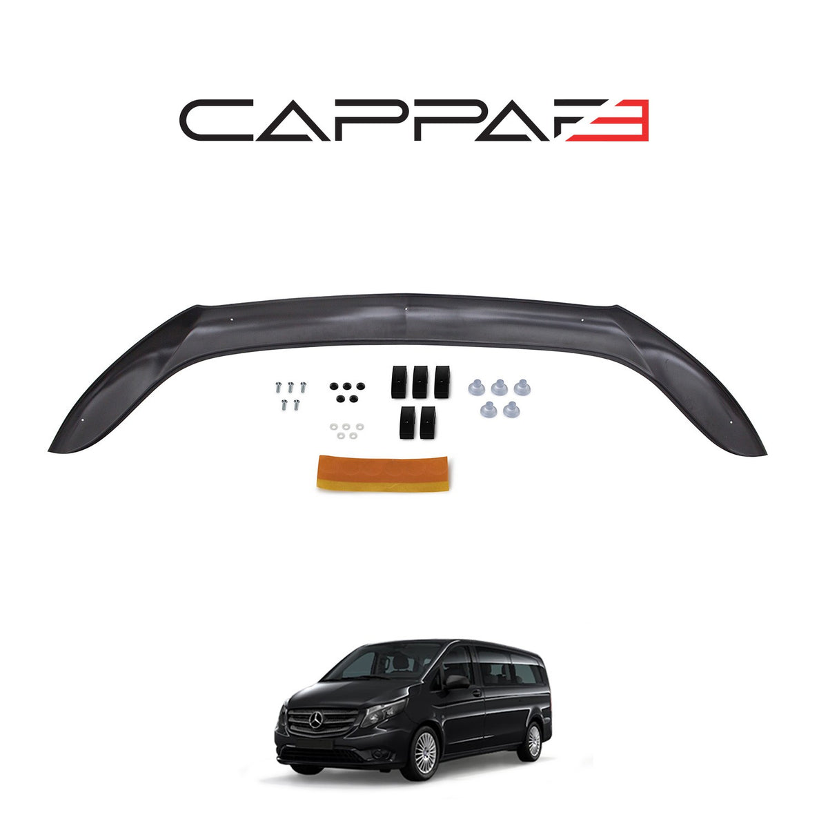 Mercedes Vito 3 2015-2026 kaput rüzgarlığı 3 mm – 3