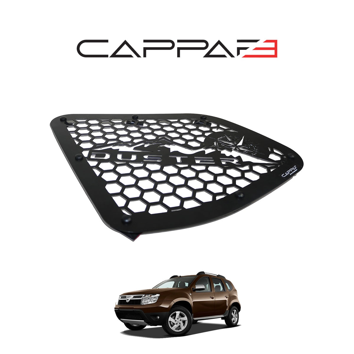 Dacia Duster 1 2010-2017 ile Uyumlu Kelebek Camı Lazer Kesim Metal 2 Adet