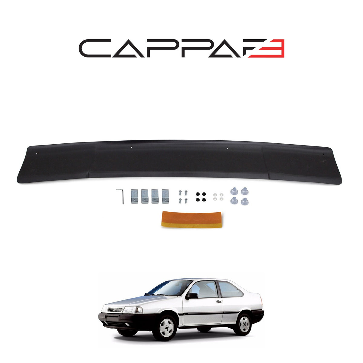 Fiat Tempra 1990-1999 ile Uyumlu Kaput Rüzgarlığı 3mm