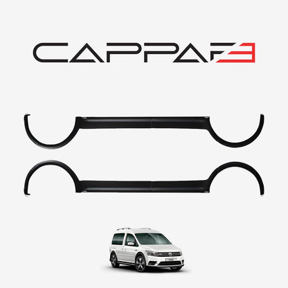 Volkswagen Caddy 4 2015-2020 ile Uyumlu Kapı ve Çamurluk Dodik Seti Kısa Şase Çift Sürgü 12 Adet