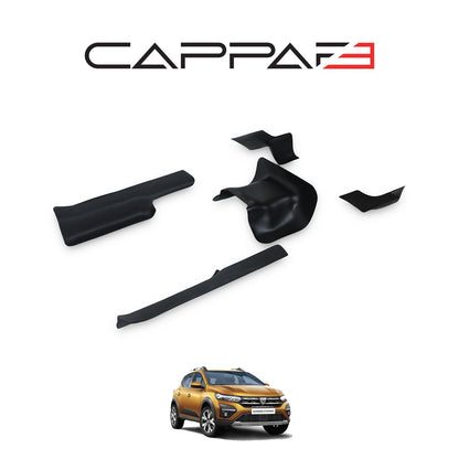 Dacia Sandero 3 2021-2026 ile Uyumlu İç Trim 5 Adet