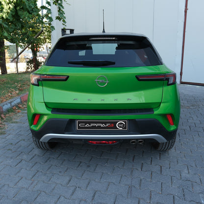 Opel Mokka B 2020-2026 mat arka tampon eşiği – 7