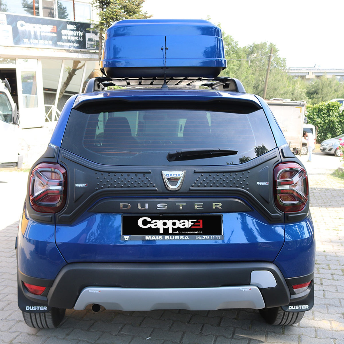 Dacia Duster 2 2018-2023 ile Uyumlu Arka Tampon Difüzör