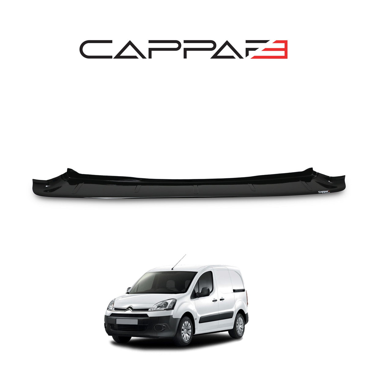 Citroen Berlingo 2 2008-2018 ile Uyumlu Arka Tampon Eşiği
