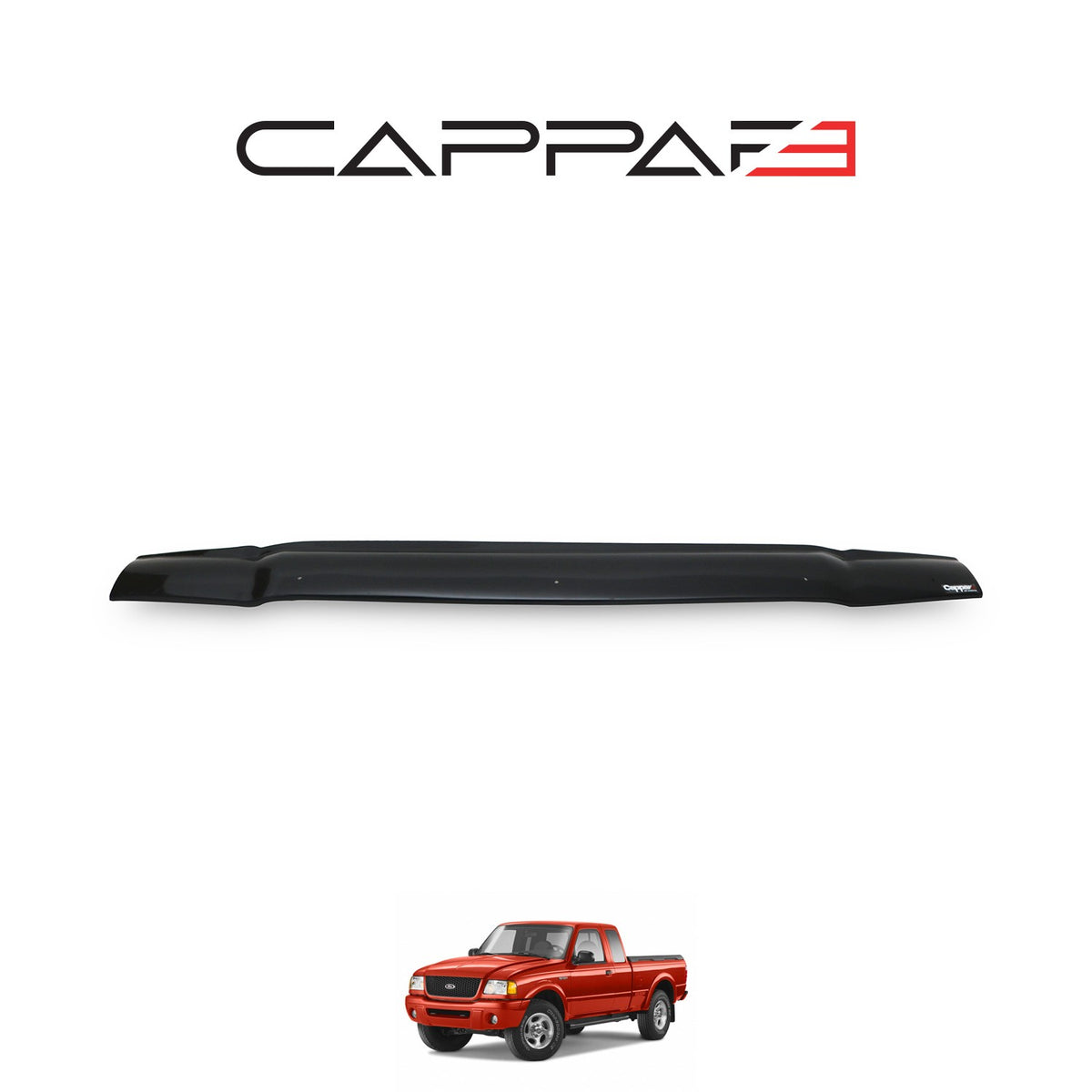 Ford Ranger 2 2006-2009 ile Uyumlu Kaput Rüzgarlığı