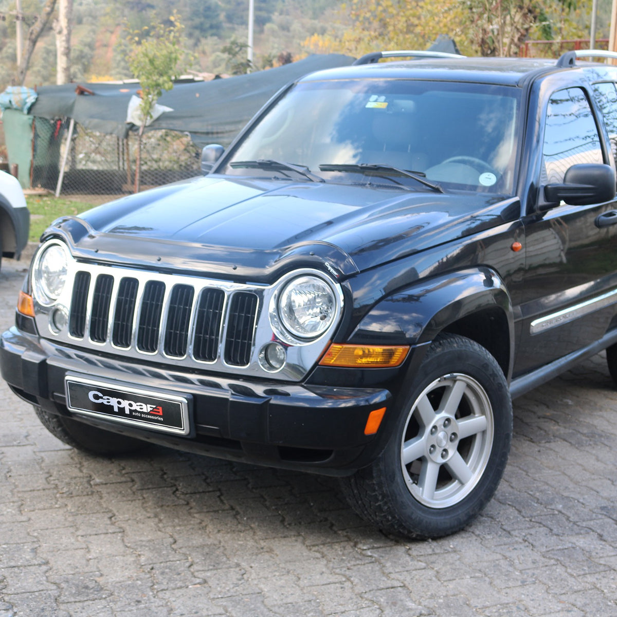 Jeep Cherokee 3 2001-2007 ile Uyumlu Kaput Rüzgarlığı