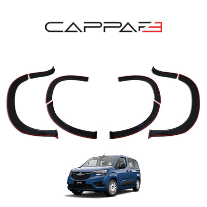 Opel Combo E 2018-2026 ile Uyumlu Çamurluk Dodik 8 Adet