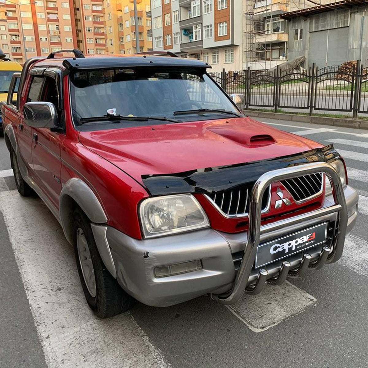 Mitsubishi L200 3 1996-2006 ile Uyumlu Kaput Rüzgarlığı