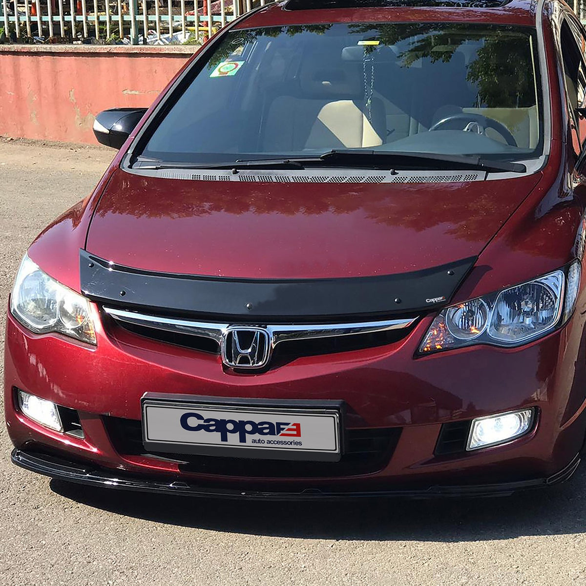 Honda Civic 8 2005-2011 ile Uyumlu Kaput Rüzgarlığı 3mm