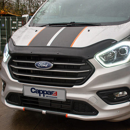 Ford Transit / Tourneo Custom 1 2018-2023 ile Uyumlu Kaput Rüzgarlığı 3mm