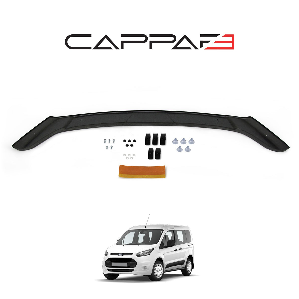 Ford Transit / Tourneo Connect 2 2013-2018 ile Uyumlu Kaput Rüzgarlığı