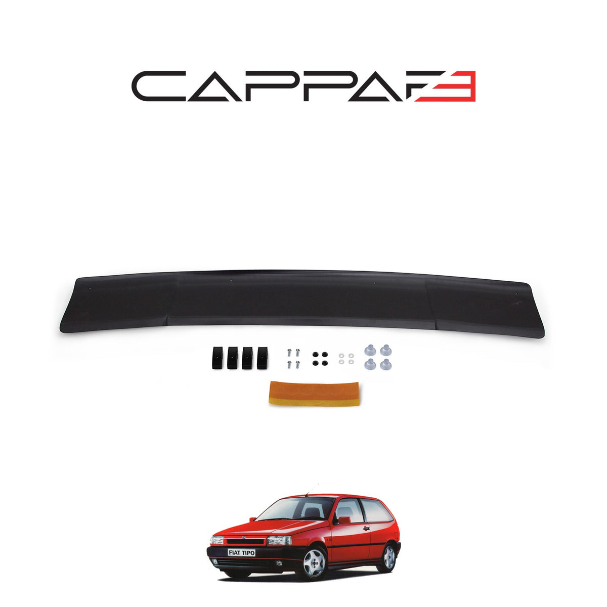 Fiat Tipo 1988-1995 ile Uyumlu Kaput Rüzgarlığı 3mm