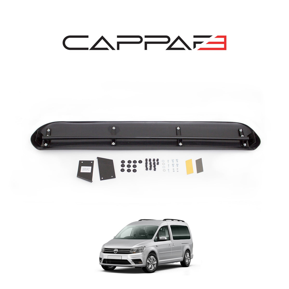 Volkswagen Caddy 4 2015-2020 ile Uyumlu Ön Cam Güneşliği