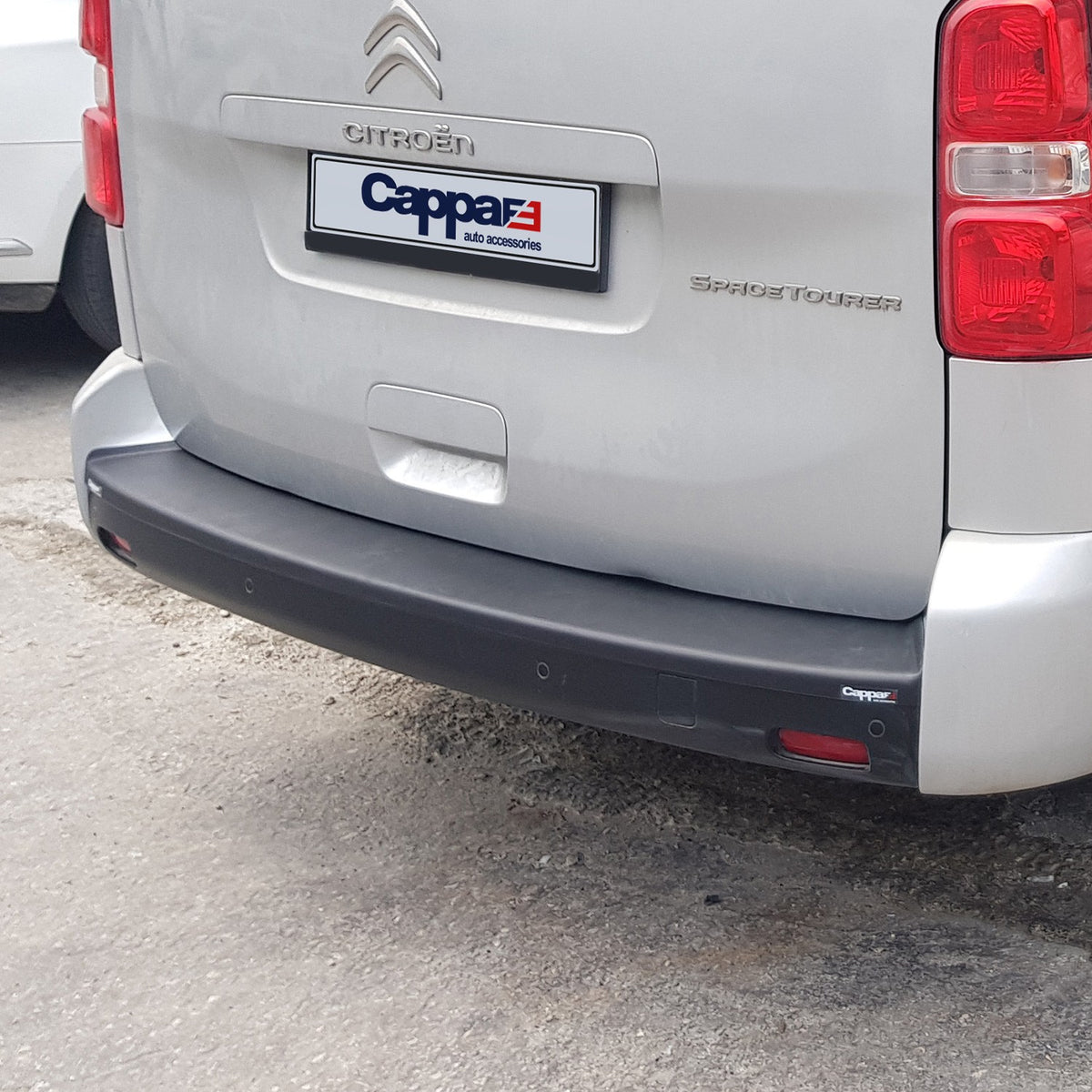 Citroen Jumpy 3 2016-2026 ile Uyumlu Arka Tampon Eşiği Mat