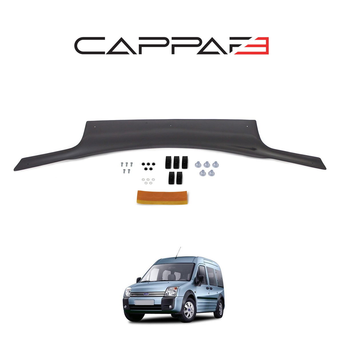 Ford Transit / Tourneo Connect 1 2002-2009 ile Uyumlu Kaput Rüzgarlığı 3mm