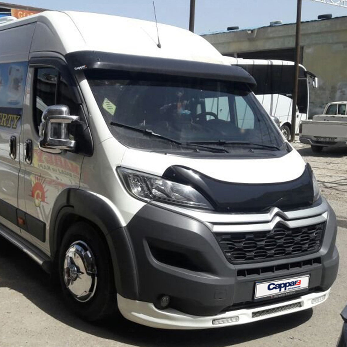 Citroen Jumper 2 2014-2024 ile Uyumlu Ön Cam Güneşliği