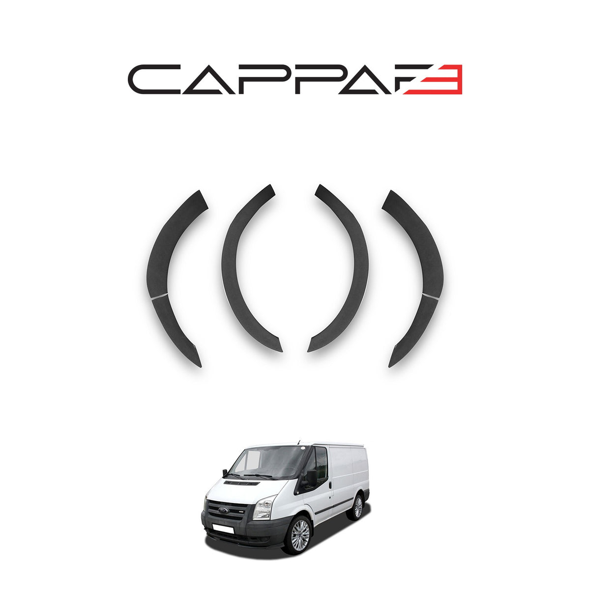 Ford Transit Mk7 2006-2014 ile Uyumlu Çamurluk Dodik Uzun Şase 6 Adet