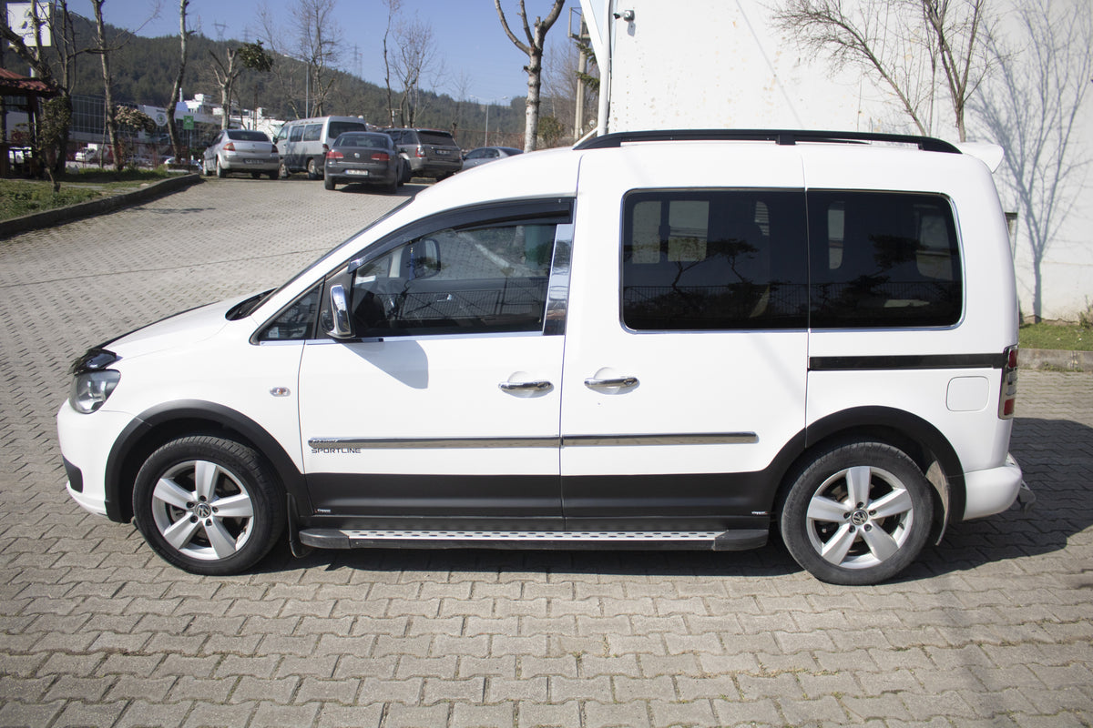 Volkswagen Caddy 3 2010-2015 ile Uyumlu Kapı ve Çamurluk Dodik Seti Kısa Şase Sol Sürgü 12 Adet